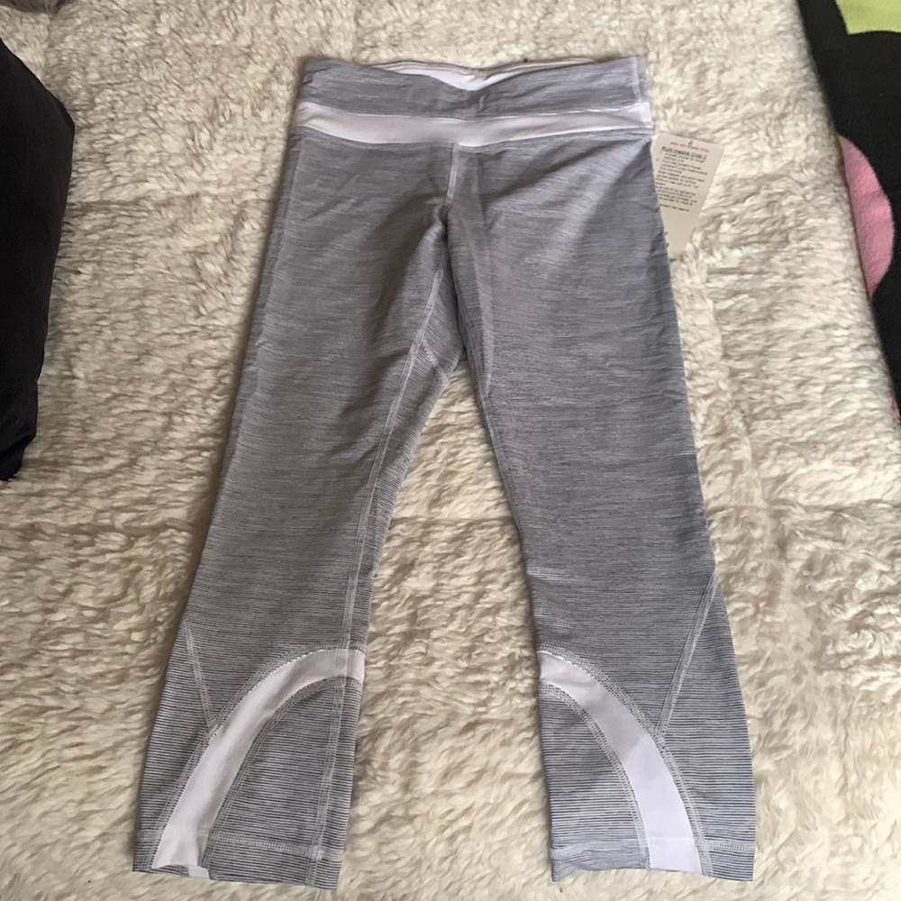 NWT Lululemon Run Inspire Crop Leggings